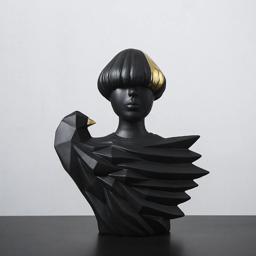 Modern Art Florence Giuliano de Medici Figurine Home Collectible Character Statue Decorative Office Bookcase Table Decor Crafts