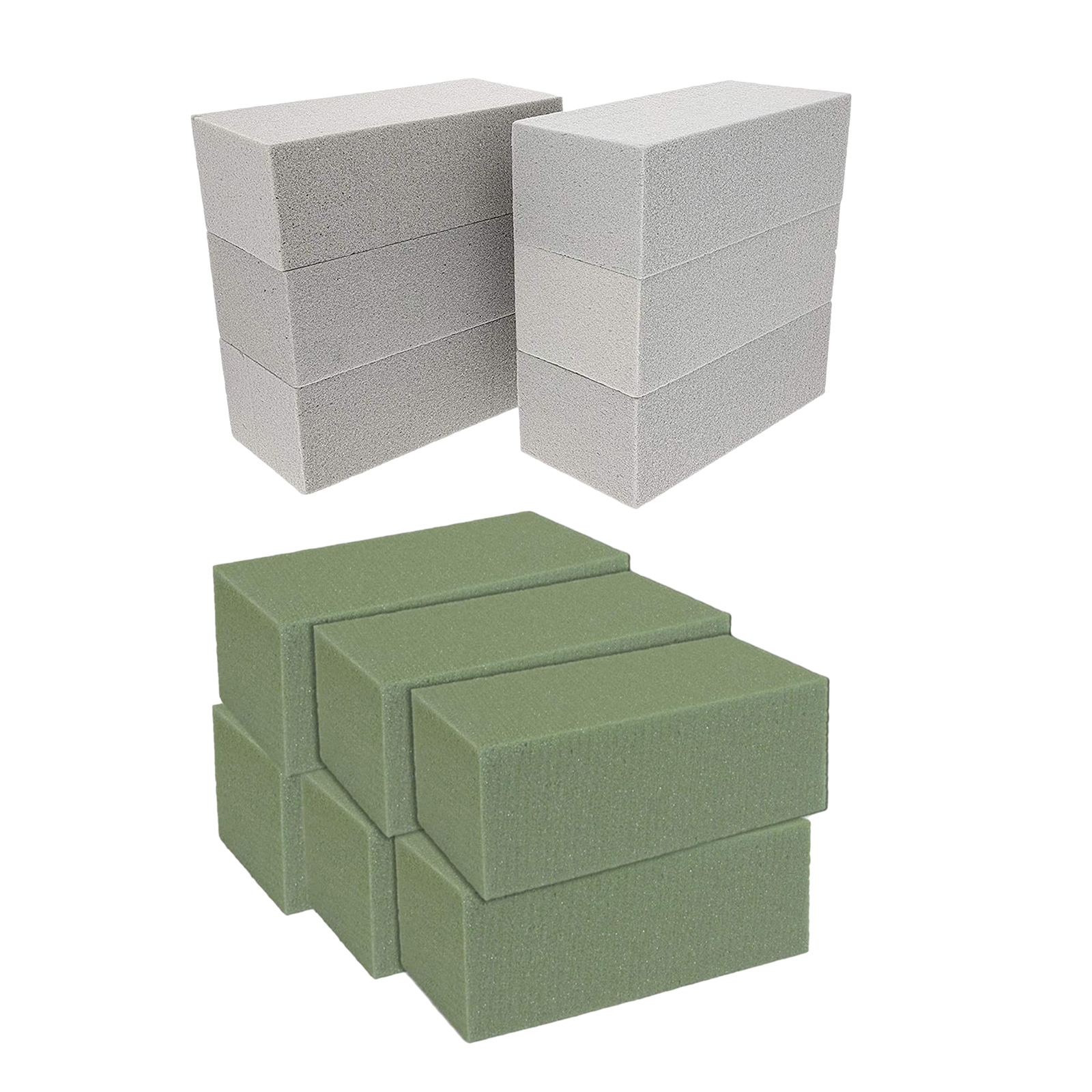 6Pack Floral Foam Brick Dry/Fresh Flower Foams Base Party Garden Decorations