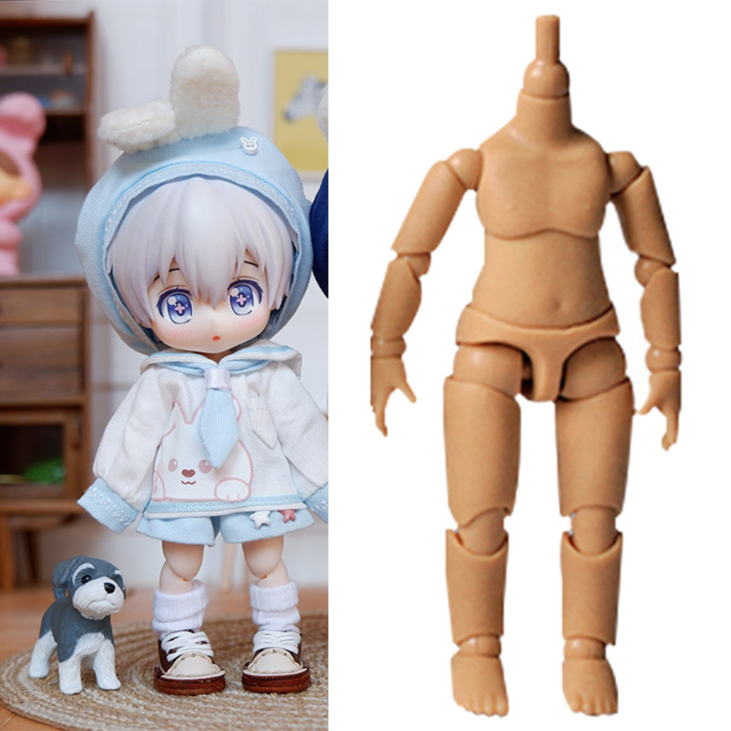 13 Ball Jointed Doll  Body With Spare Hands No Head OB11 Dolls Kids Toys