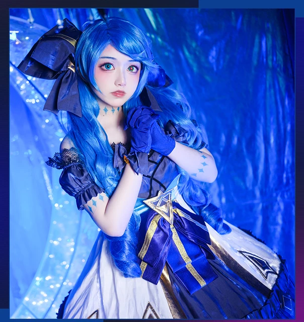CoCos-SSS Game LOL Zoe EDG Champion Cosplay Costume Game Cos