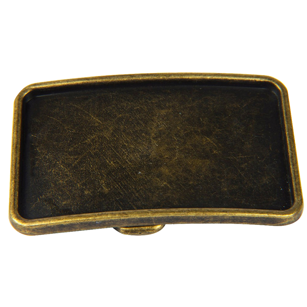 1 Piece Belt Buckle Bohemian Style Gift for Men - Antique Bronze