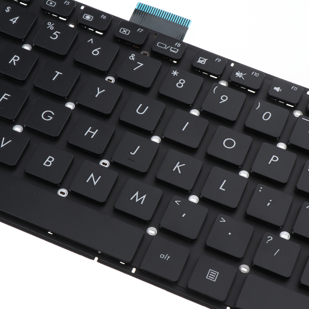 Laptop Keyboard for ASUS X555/X555L/K555/F555L, to Replace Faulty, Cracked or Broken Keyboard, Black