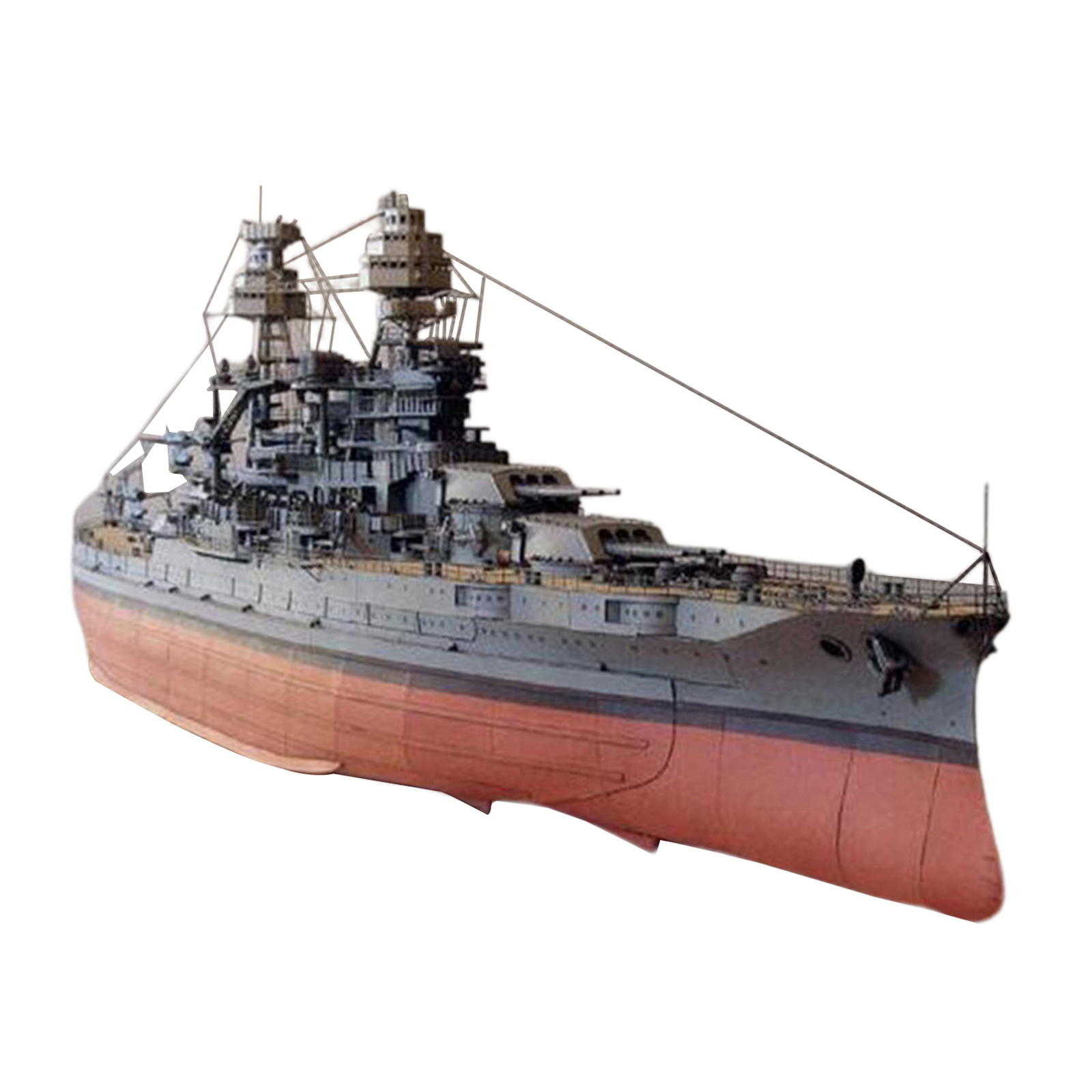 Exquisite 3D US BB-39 Navy Ship Puzzle Assemble Paper Model Kit Education Handmade Lovers Collection Gifts