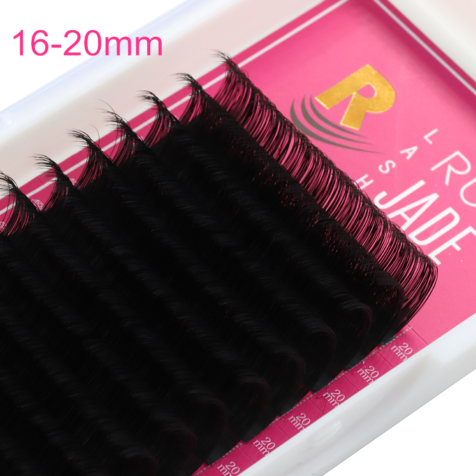 Best of 20mm Lashes Eyelashes For Extensions 8-20mm False Eyelashes Matte Black Individual Eyelash Extensions Russian Silk Lower Lashes Reviews & Tips