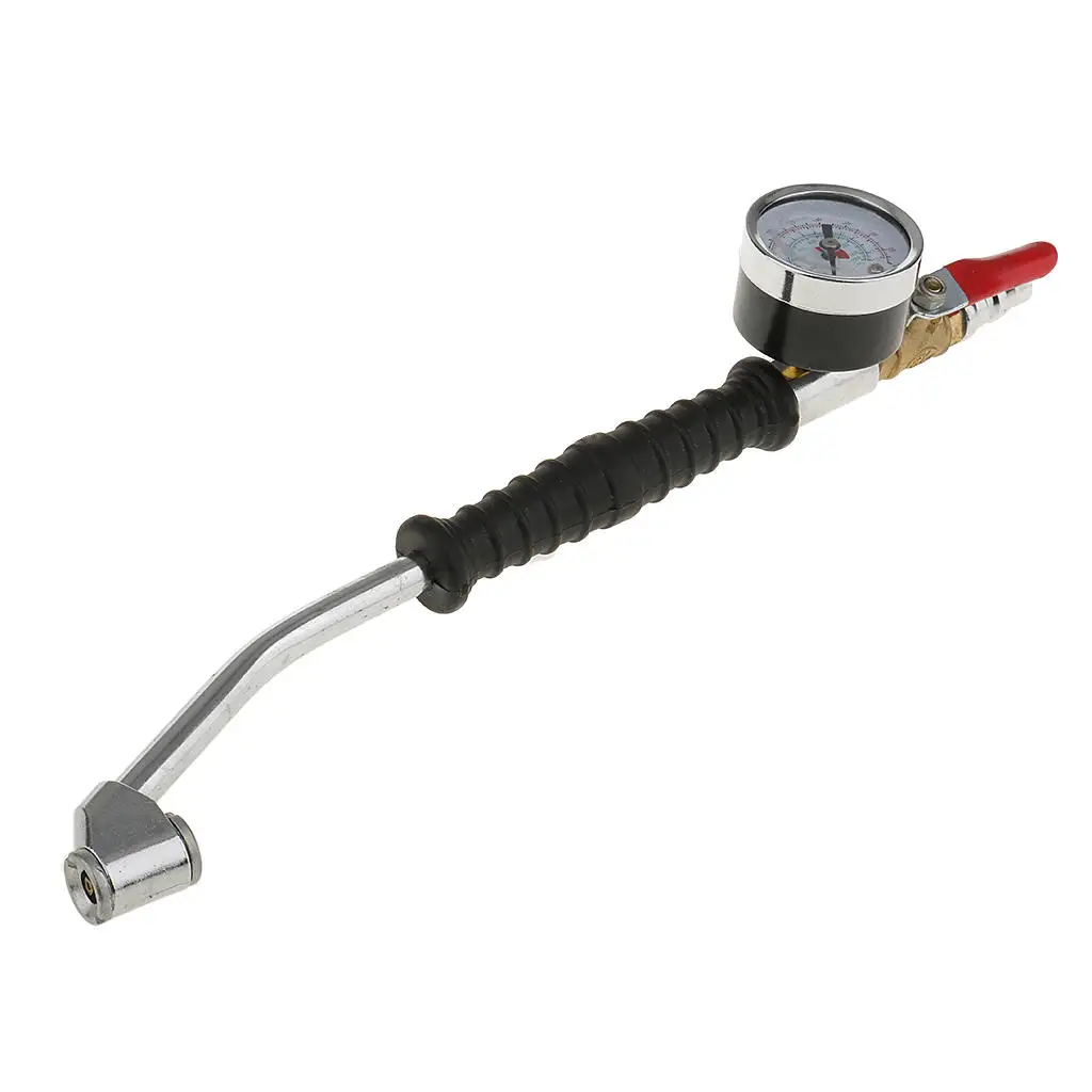 Airline Car Tyre Inflator with Air Pressure Gauge For Compressor 