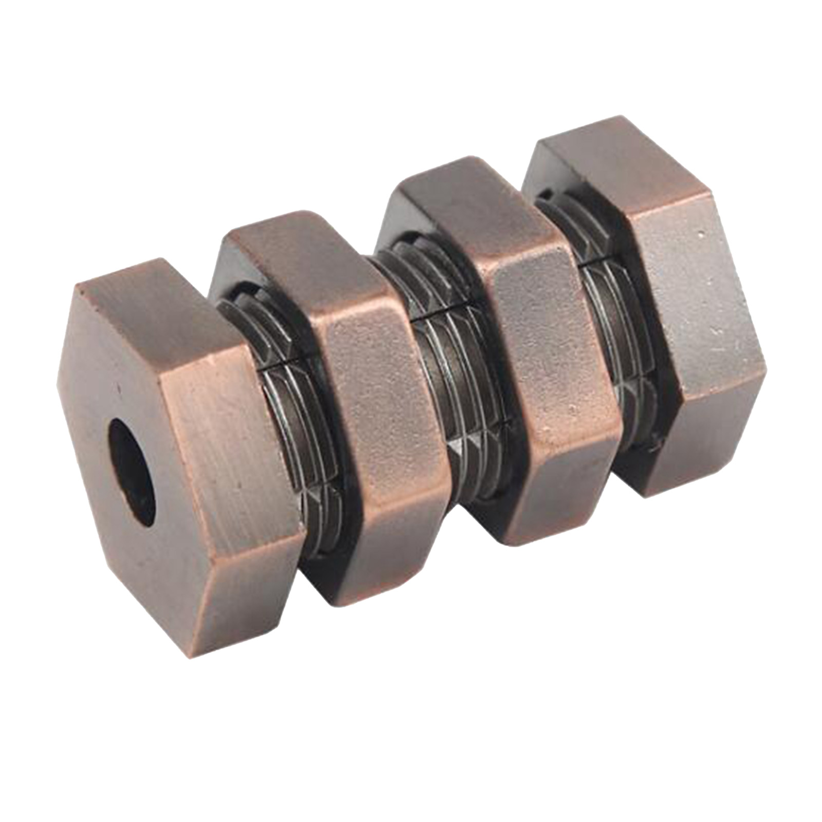 IQ Brain Teaser Lock Toys 3D Alloy Interlocking Puzzles Games Small Size