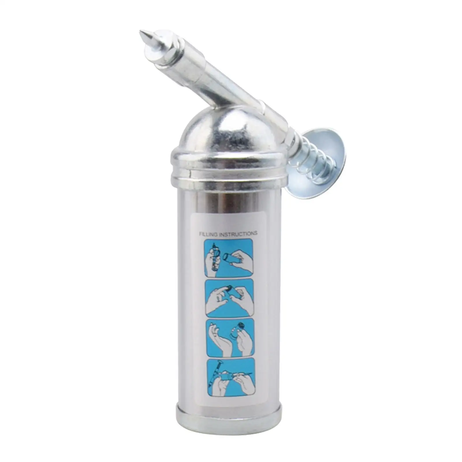 Portable Mini Grease Gun Lubricator 1000PSI/60bar 450cc Edge Lubrication Tools Caulking Quick Connect Household