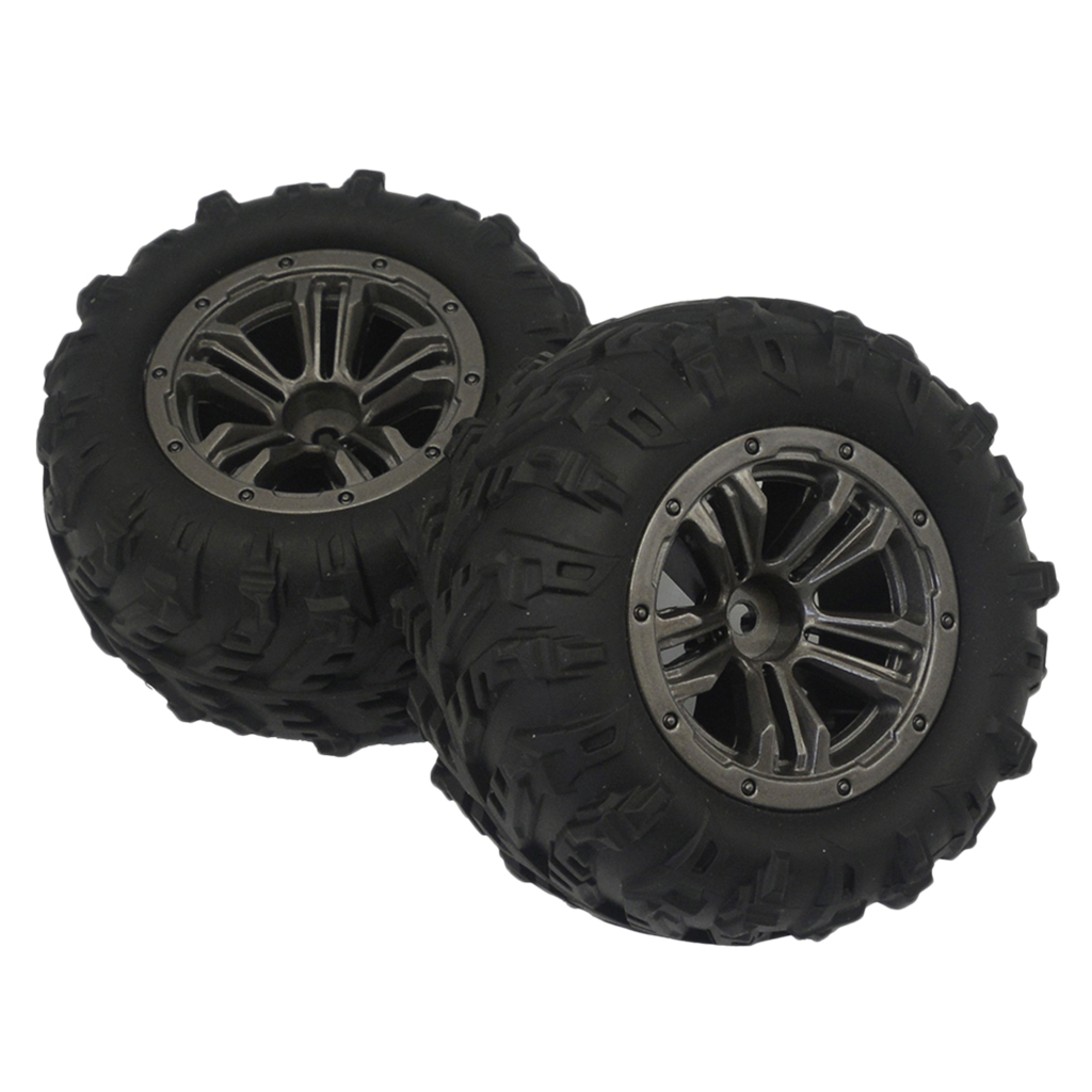 1Pair RC Car Wheel Tyres Accessory for Xinlehong Q901 Q902 Replacements