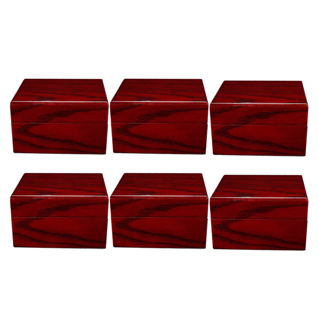 Luxury 5 Watch slot red wooden Jewelry hotsell B