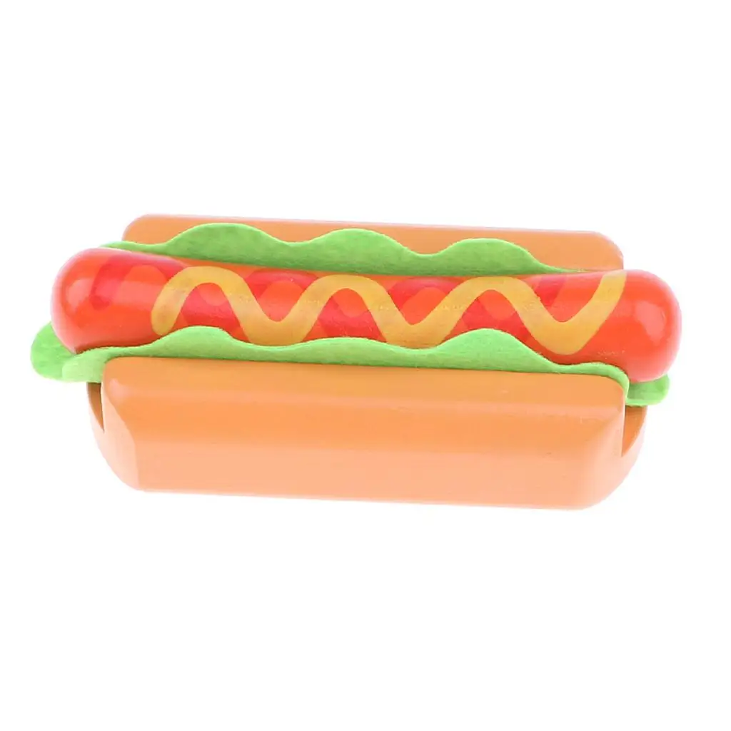 MagiDeal Kitchen Eating Play Simulation Hot Dog Sandwich Kids
