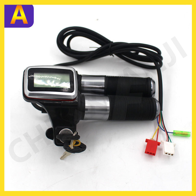 60V LCD Schalter Griff Display Getriebe High und Low Speed Nachtlicht für Citycoco Modifizierte Zubehör Teile – Detail 6