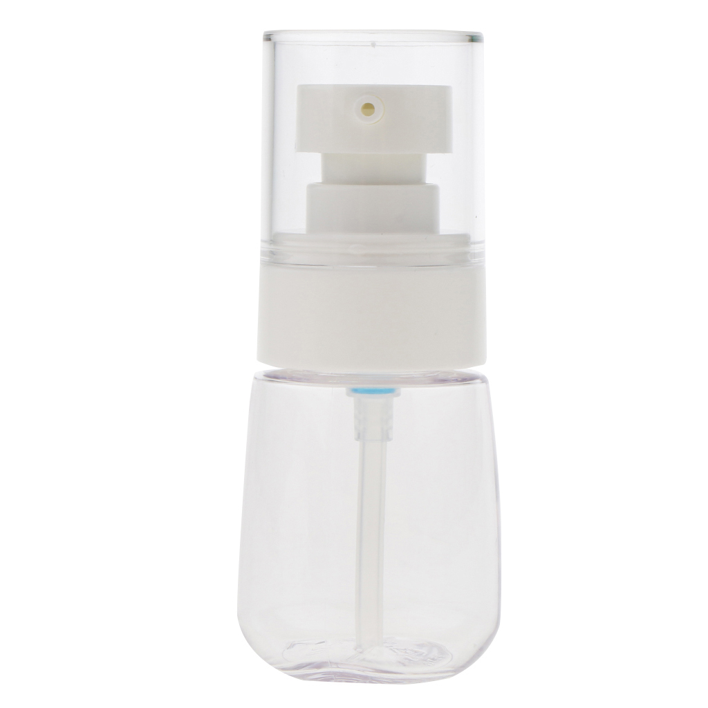1pc 30/60/100ml Empty Refillable Clear Plastic Bottles Container Makeup Cosmetic Face Cream Lotion Jar Pot