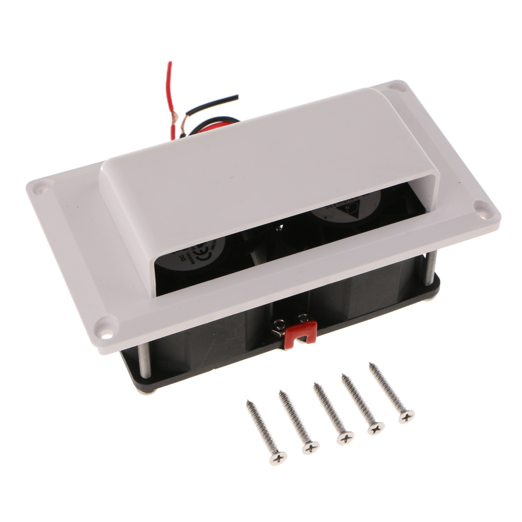 Roof Exhaust Fan Vent 12V 25W Exhaust Fan Boat Camper Trailer RV Part