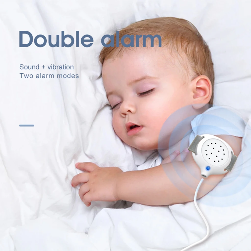 Bedwetting Alarm Nighttime Bed Wetting Prevention Enuresis for Baby Deep Sleepers Kids Adults