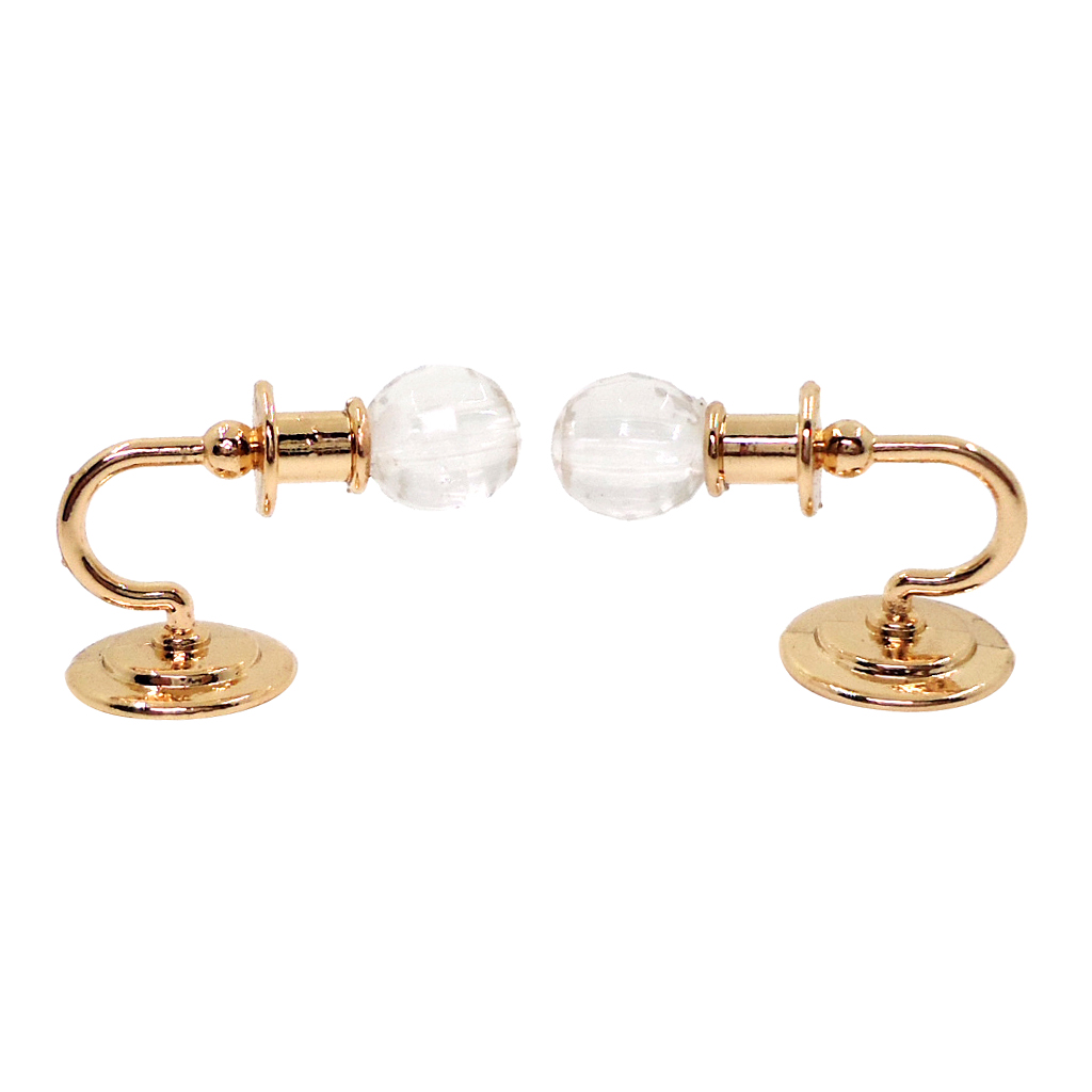 Crafted 1/12 Dollhouse Wall Light Miniature Accessory Furnishings Toys