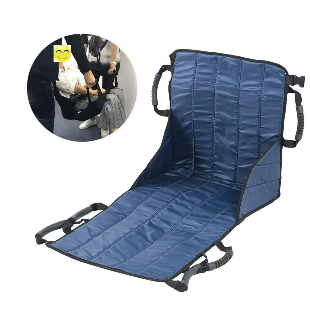 Medical Mobility Emergency Wheelchair Transfer Belt Patient Lift Sling Seat Pad Health Care