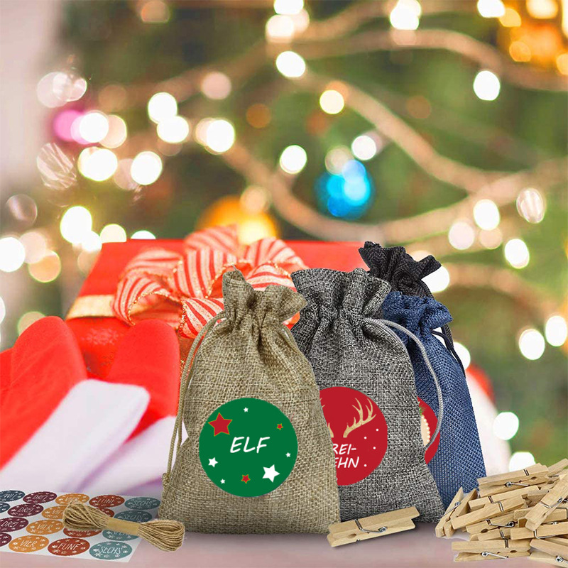 圣诞贴纸德文场景图3