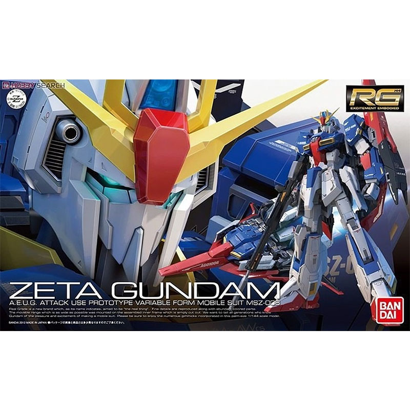 Bandai Gundam RG 1/144 MSZ-006 Zeta Gundam | AliExpress