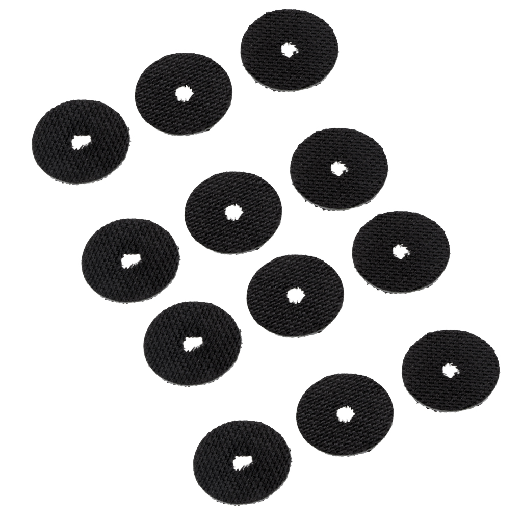12pcs Carbon Fiber Drag Washers for Spinning/Baitcasting/Drum Fishing Reels