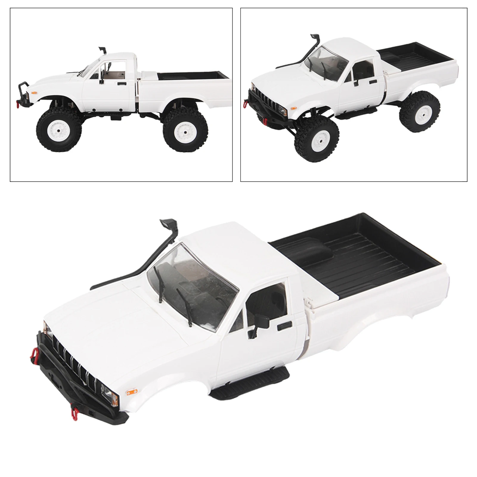 WPL C24 Upgrade C24-1 1:16 RC Car 4WD Radio Control Off-Road Car Shell Kit Rock Crawler Electric Car Parts