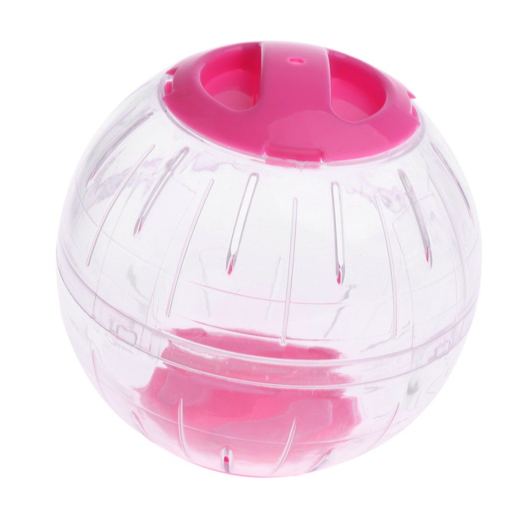 Hamster Crystal Clear Running Ball Grounder Jogging Durable Pet Exercise Toy