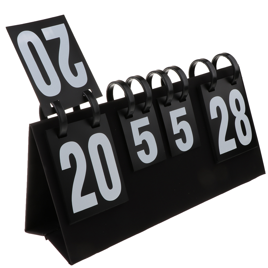 Portable     Table     Top     Flip     Multi     Scoreboard     for    