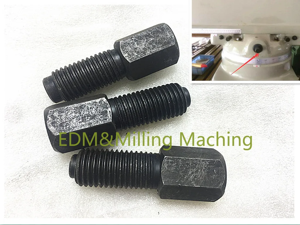 3pcs Bridgeport Milling Machine Parts C135 Ram fixing screw Locking screw 