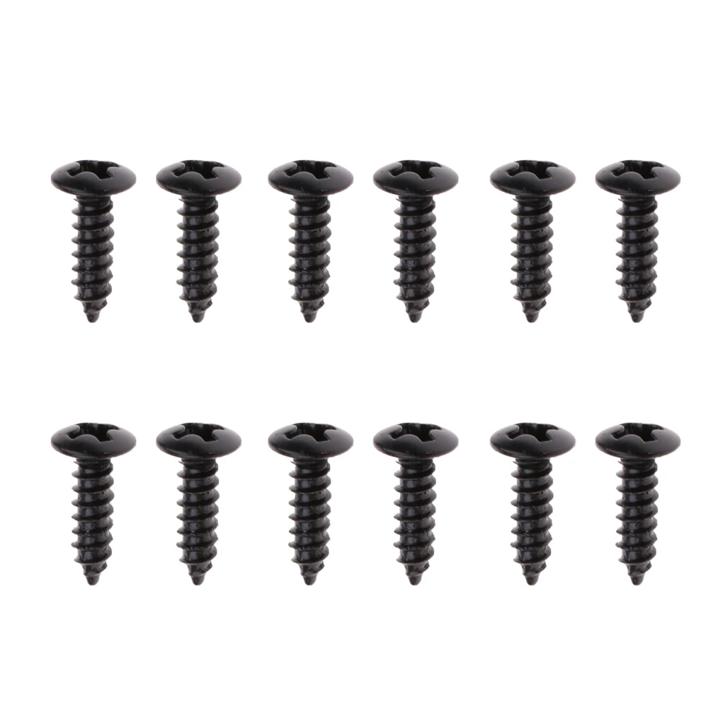 36pcs Pickguard Mounting Screws Nickelplate for Guitar Fender  