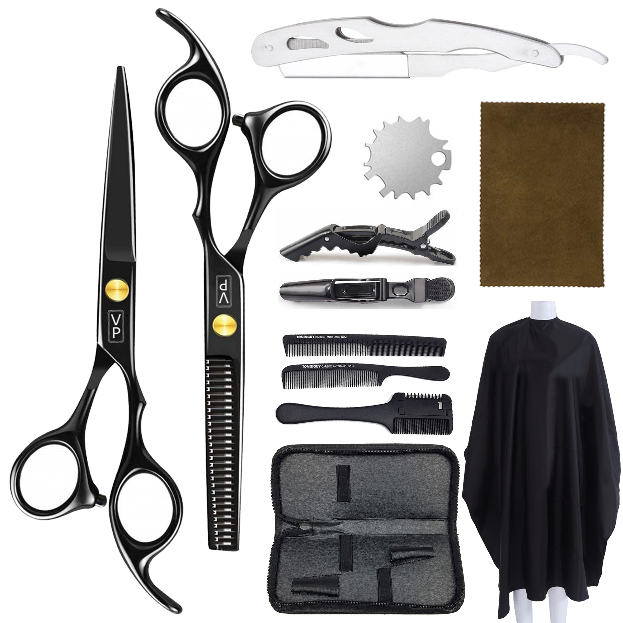 Best of 6.0&quot; Hair Scissors Professional Hairdressing Scissors Set Barber Scissors Thinning Shears Hair Cutting Tool Hairdresser Scissors Reviews & Tips