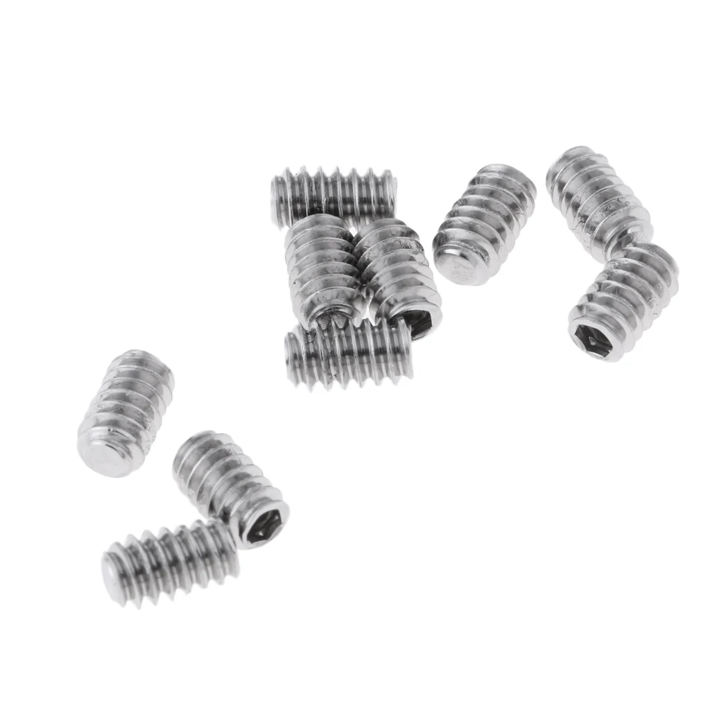 10Pcs   Stainless   Steel   Wakeboard   Screws   Accessory   Surfboard