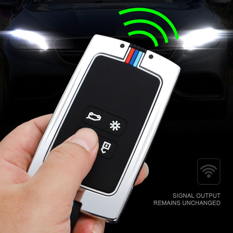 Custodia portachiavi in lega di zinco per Renault Koleos Kadjar Scenic Megane Sandero Espace Clio Captur Kangoo Laguna Talisman Twingo - H148209c3b34b42998348f8bcf87a4f53e