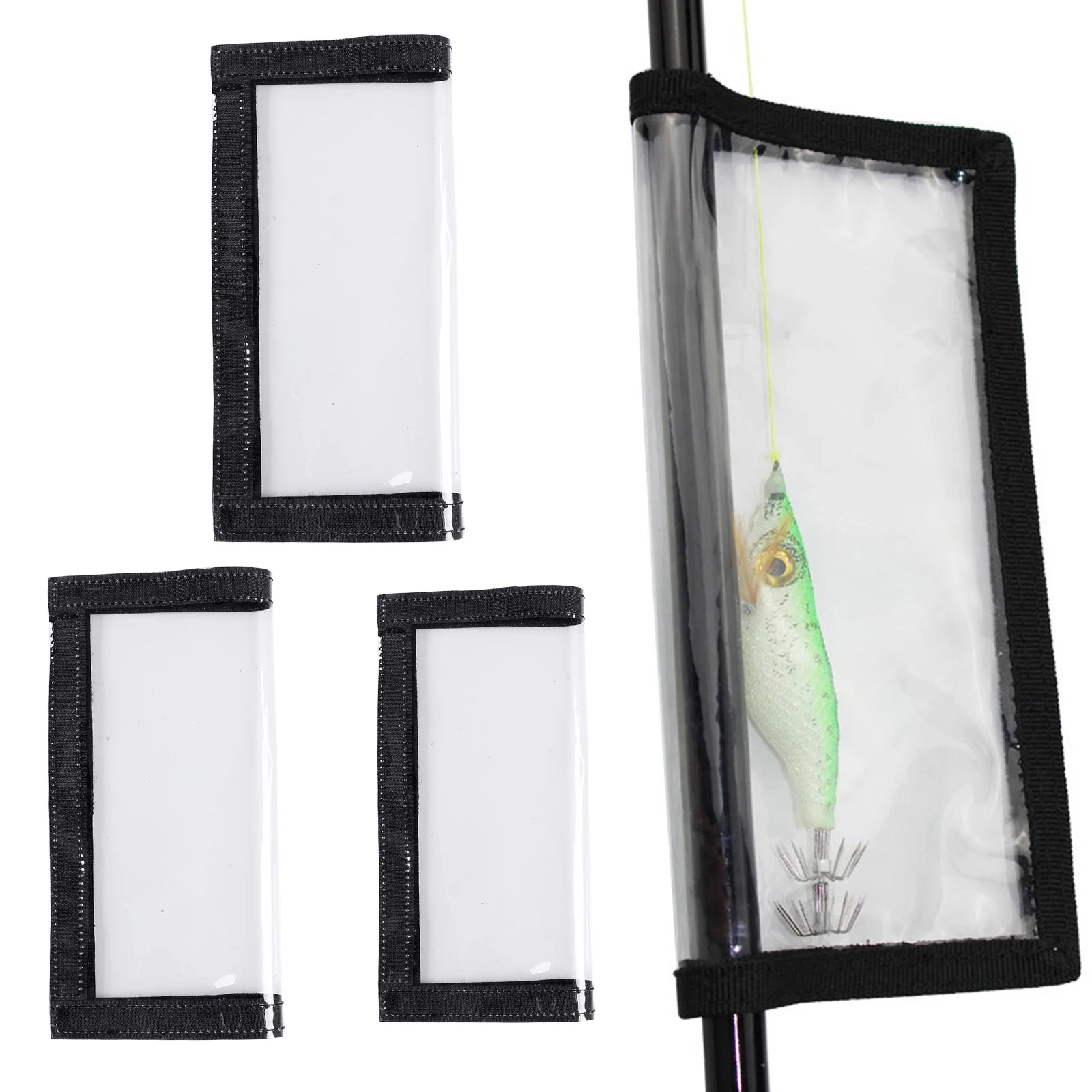 Fishing Lure Wraps Fishing Lure Cover Lure Wrap Lures Protective Covers Clear PVC Lure Covers