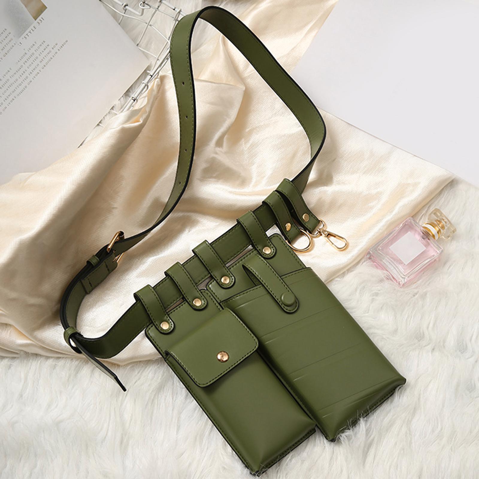Women Waist Pack Leather Fanny Pack Luxury Women Belt Bag Crossbody Bags For Women Casual Chest Pack Female Purse Phone Pouch