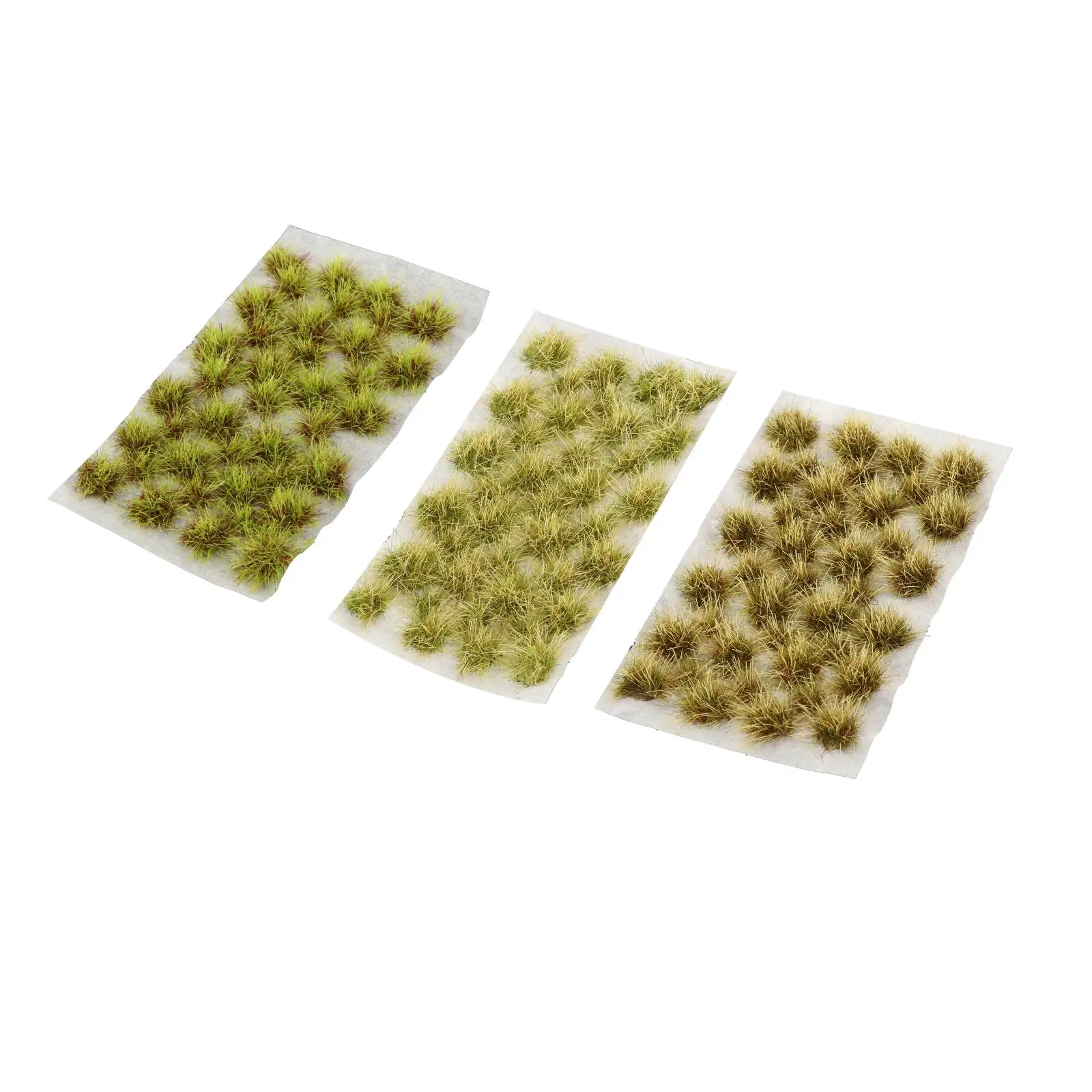 39pcs War World Scenics Static Grass Tufts Model Railway Railroad Wargame