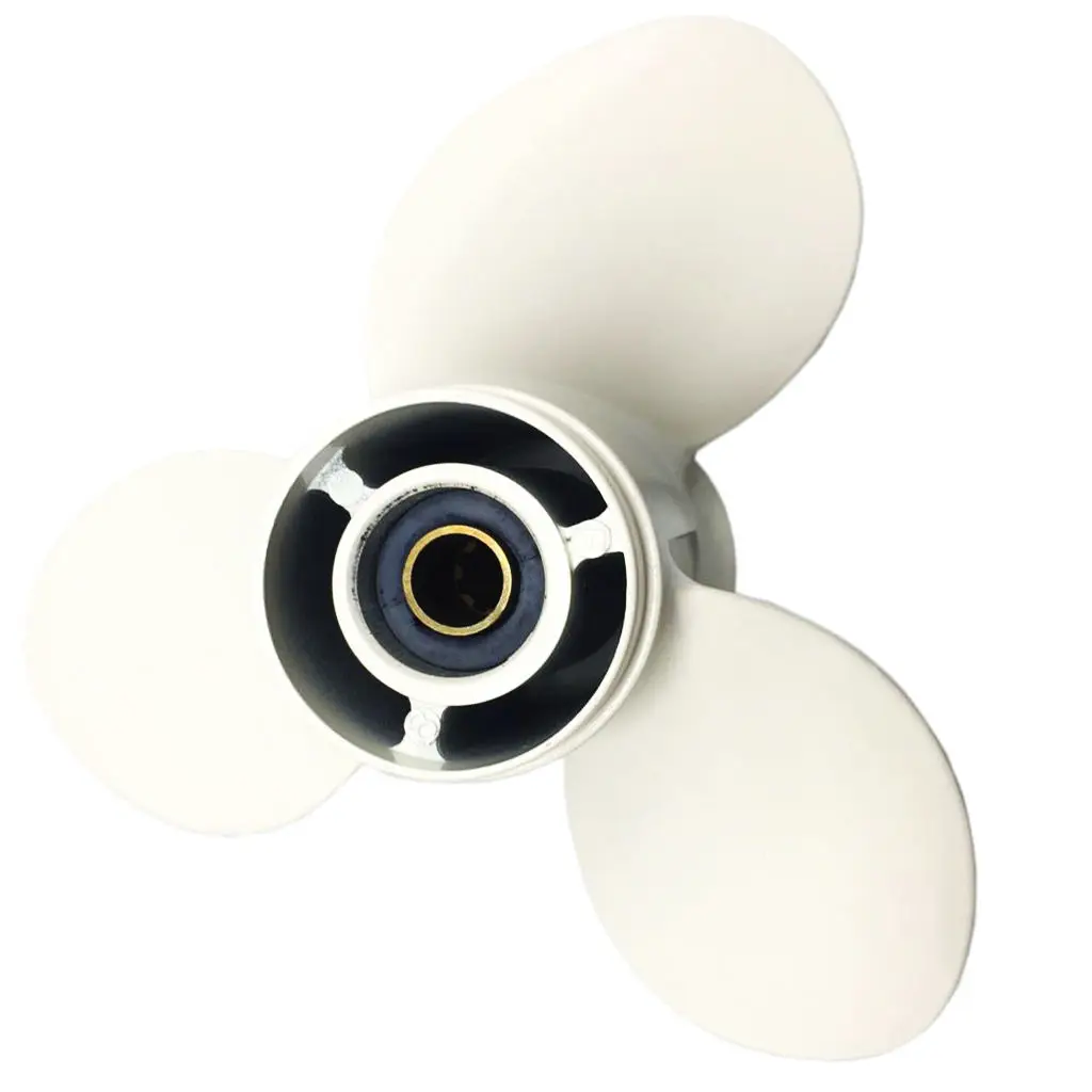 White Boat PROP PROPELLER 3 Blade Aluminum For Yamaha 9.9-15 HP 20HP