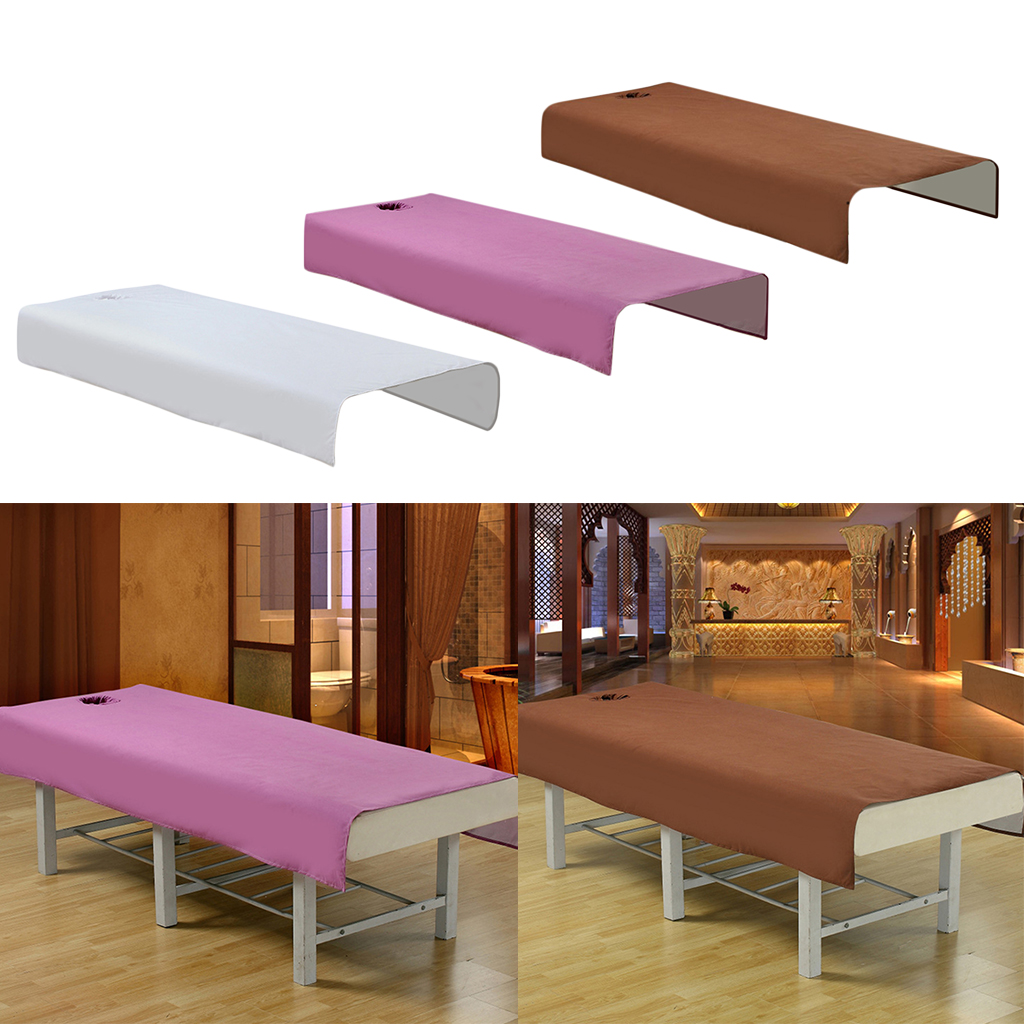 Beauty Massage SPA Treatment Bed Table Cover Sheet with Breath Hole Beauty Bed Sheet Cover Spa Bed Covers Massage Cover Sheet