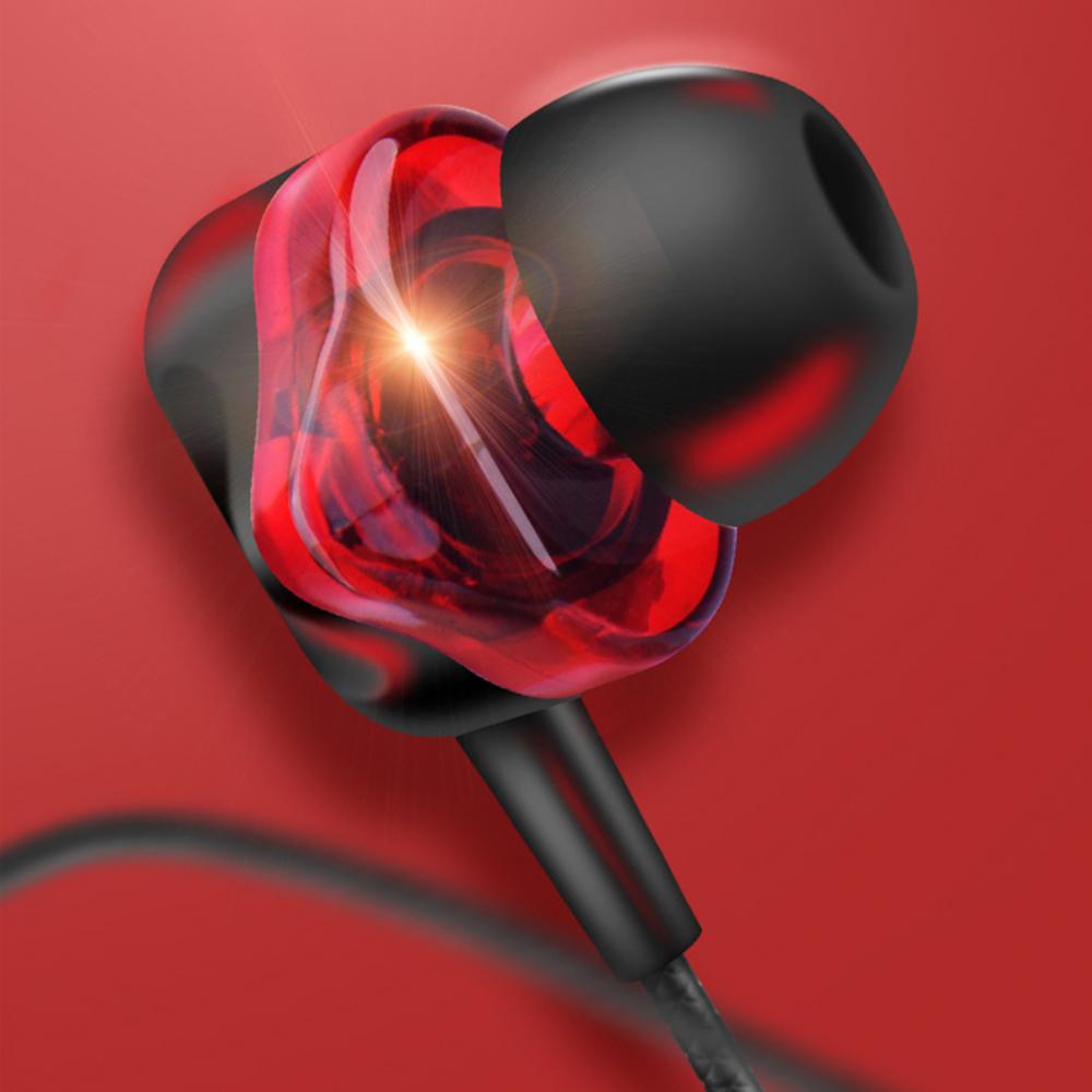 3.5mm Wired Earphones Dynamic Heavy Bass Sports Music Gaming Headset In-ear for Studio Phone Universal Noise Reduction Headphone 3.5mm Wired Earphones Dynamic Heavy Bass Sports Music Gaming Headset In-ear for Studio Phone Universal Noise Reduction Headphone