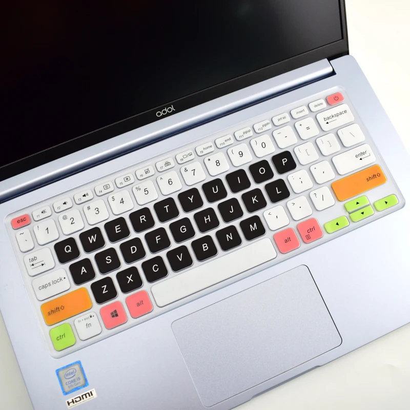 14 polegadas capa de teclado portátil para