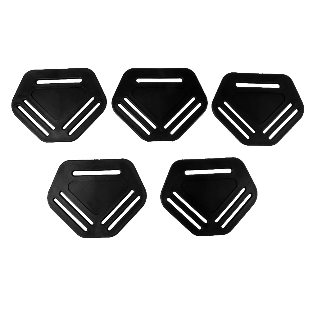 5 Pieces Plastic Buckle Splitter Plate for Full Body Rock Climbing Harness Climbing Hiking Accessories
