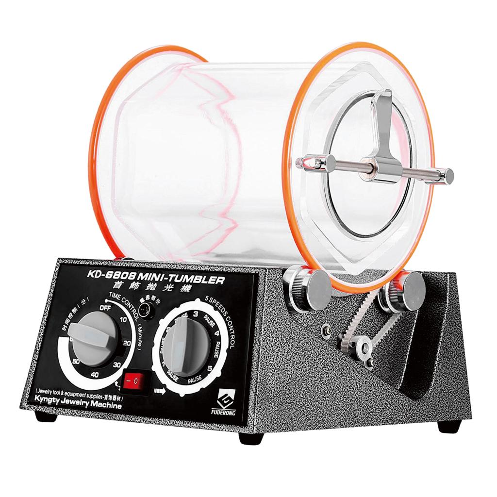 Jewelry Rocks Stones Polishing Machine Drum Rotary Polisher Finisher - 80W 3kg US Plug, Easy to Operate