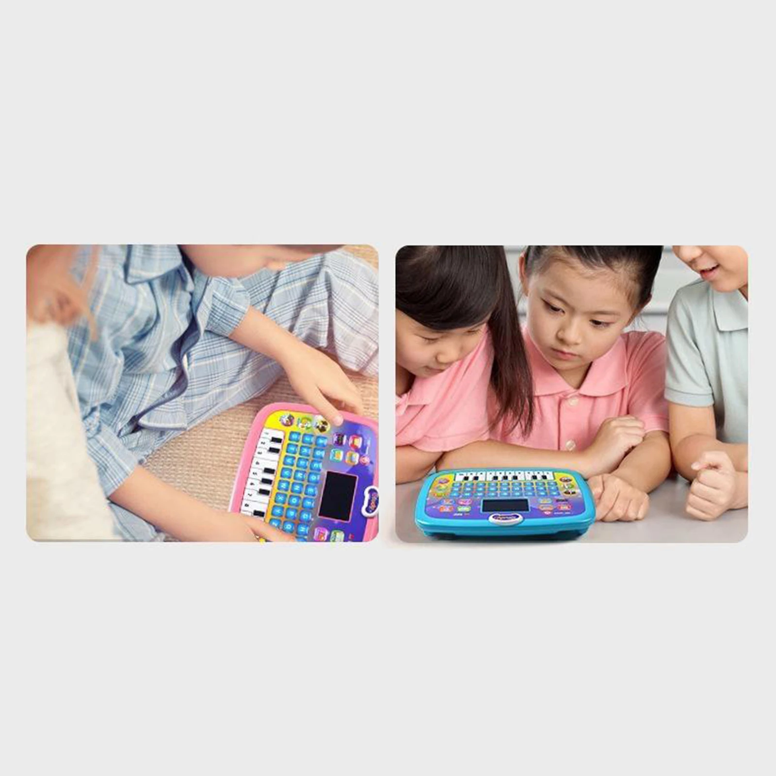 Educational Computer Toys LED Screen Teaching Learning Tablet Machine Gifts