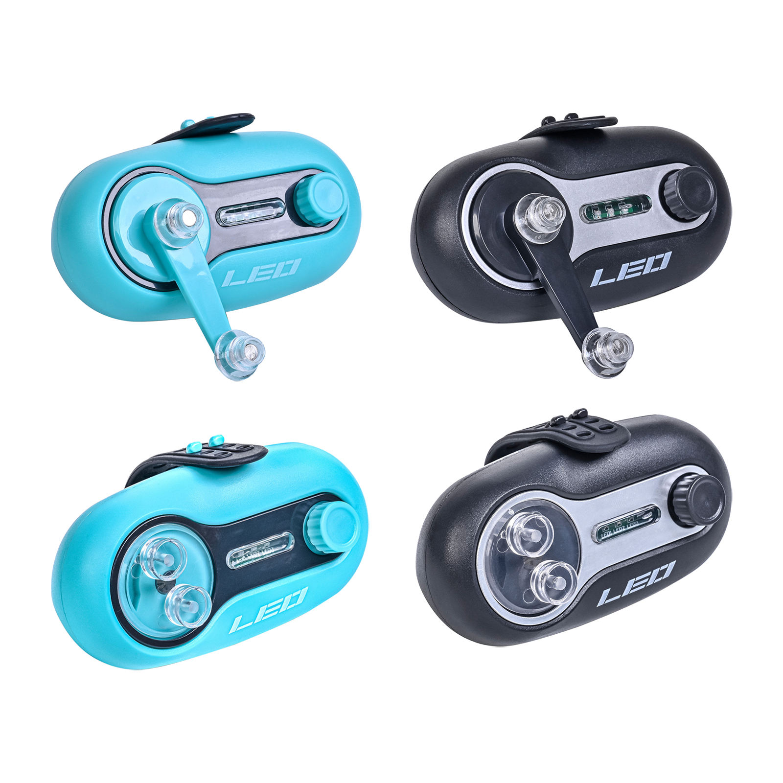 Multifunctional Fishing Bite Alarm with Sound LED Lights Indicator Fishing Tackle Tool Buzzer Portable Alert for Fishing Pole