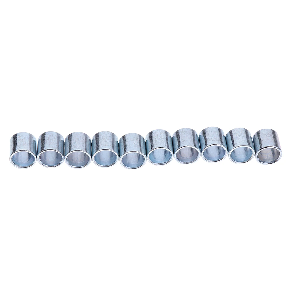 10 Pieces 10mm Inline Skate Roller Skating Wheels Spacers Bearings Spacers