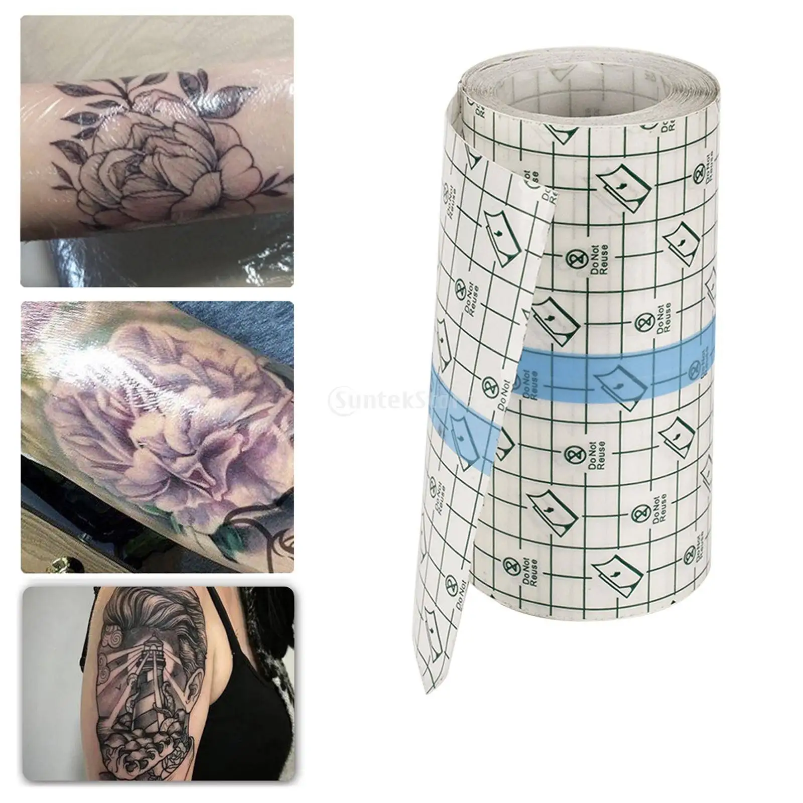 Tattoo Aftercare Bandages Roll Tattoo Film Transparent Film Tattoo Wrap Bandage Tattoo Bandage