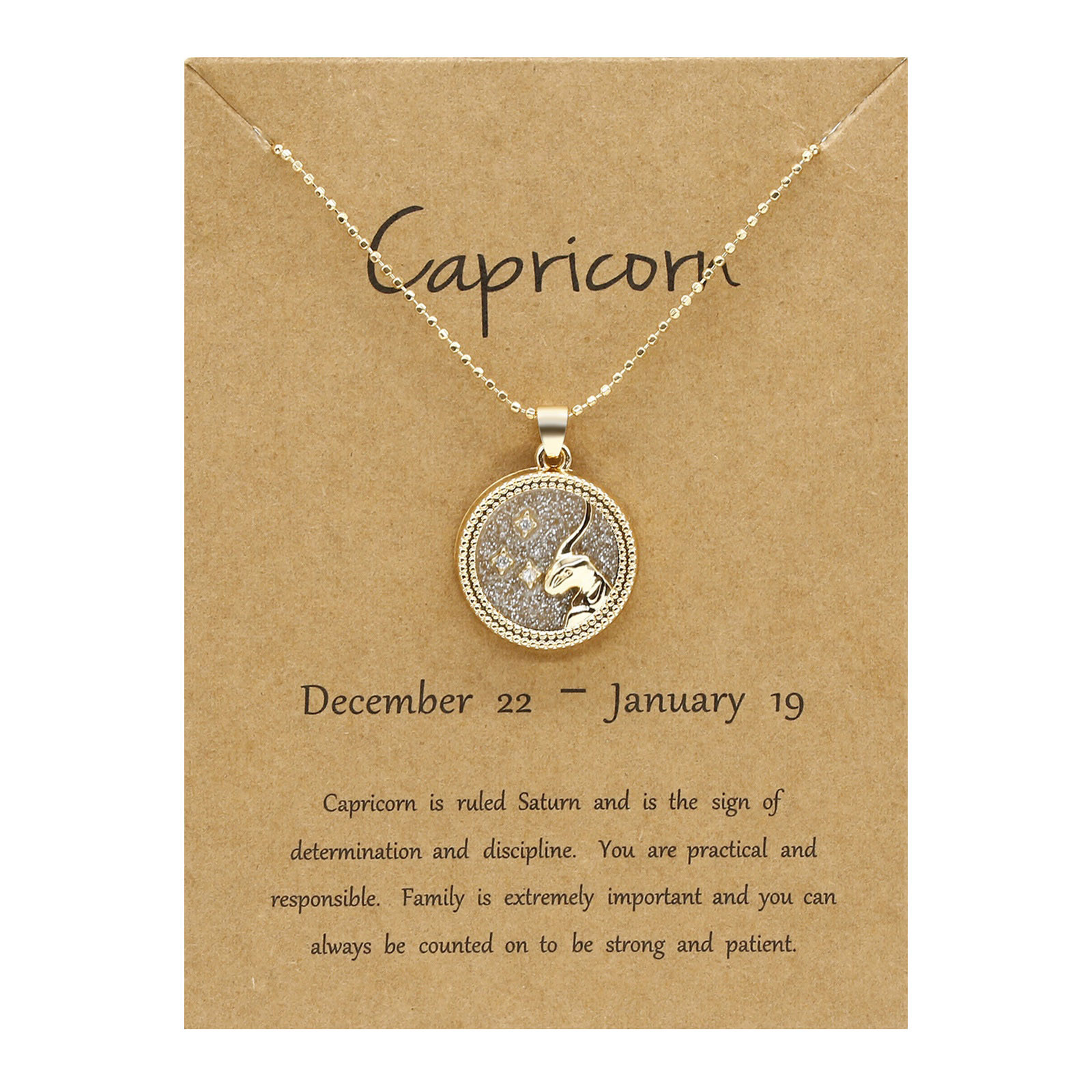 2021 New Aries Aquarius Charm Jewelry 