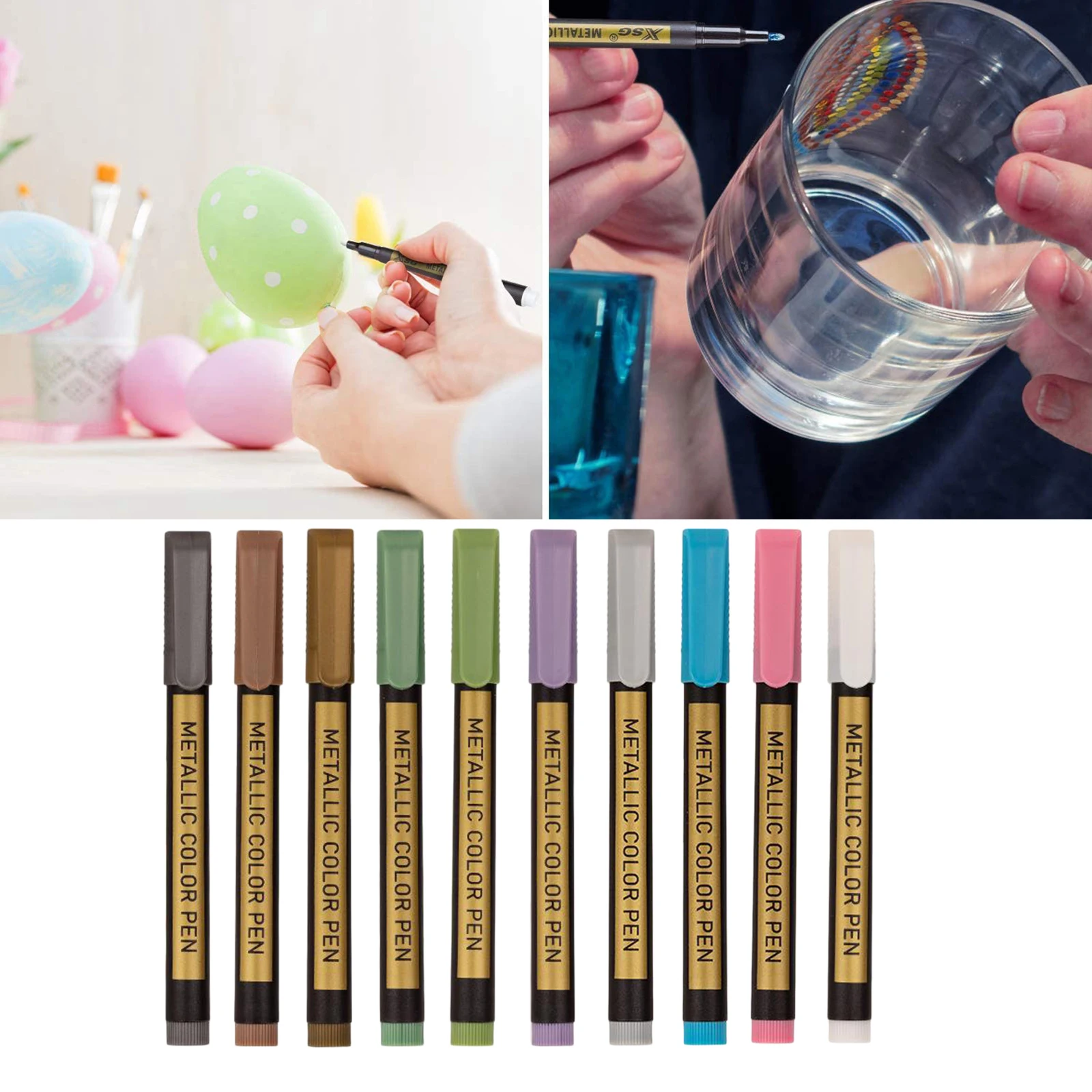10lic Pens for Craft Art Markers for Wedding Guest Book,