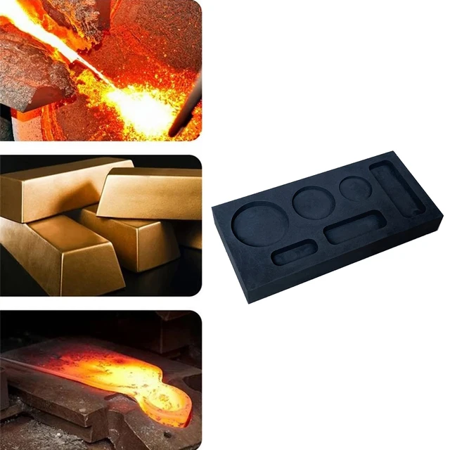 Graphite Ingot Mold Gold Silver Metal Refining Casting Mould Smelting Tool  - Jewelry Tools & Equipments - AliExpress