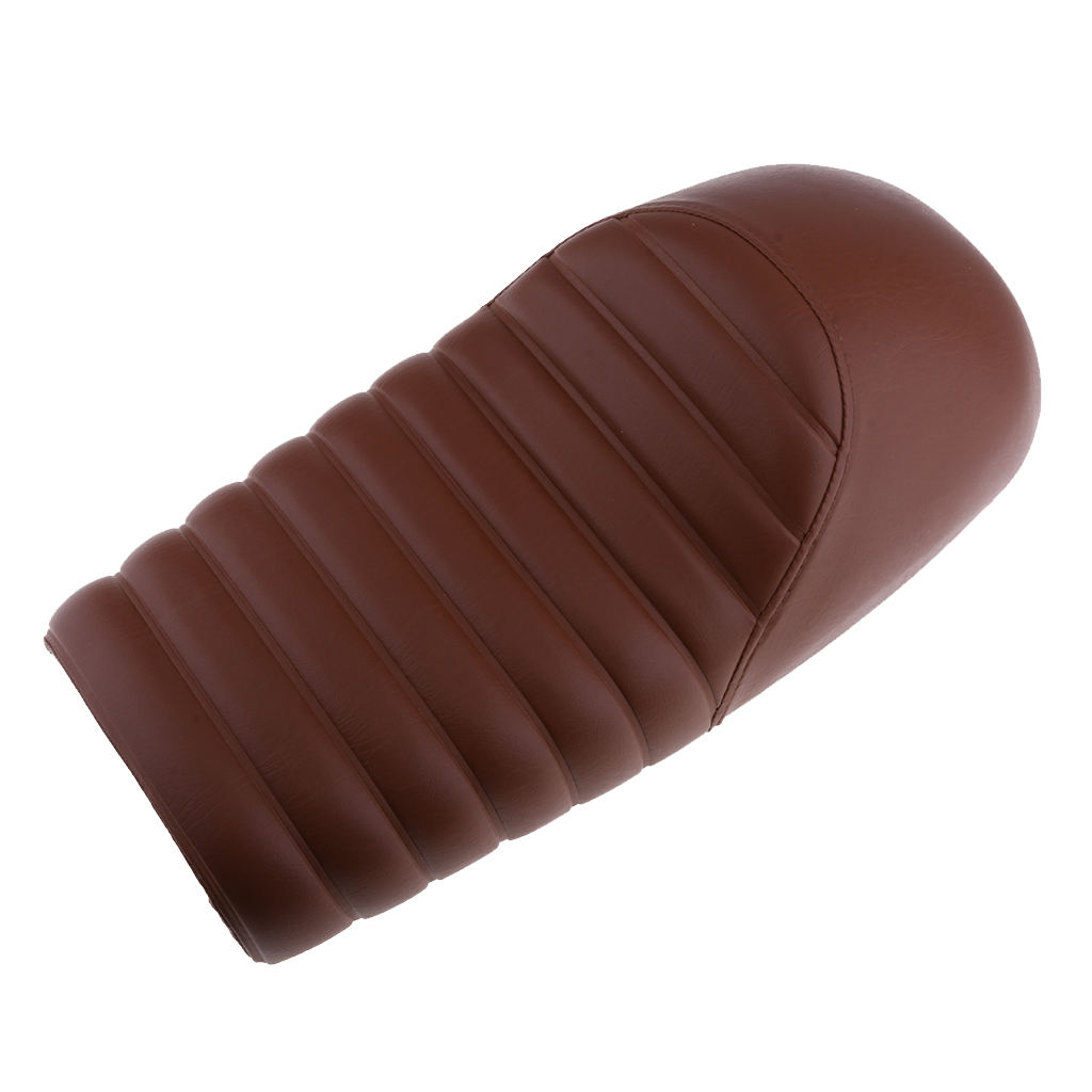 Light Brown  Cafe Racer Motorcycle Seat Saddle For  CG125