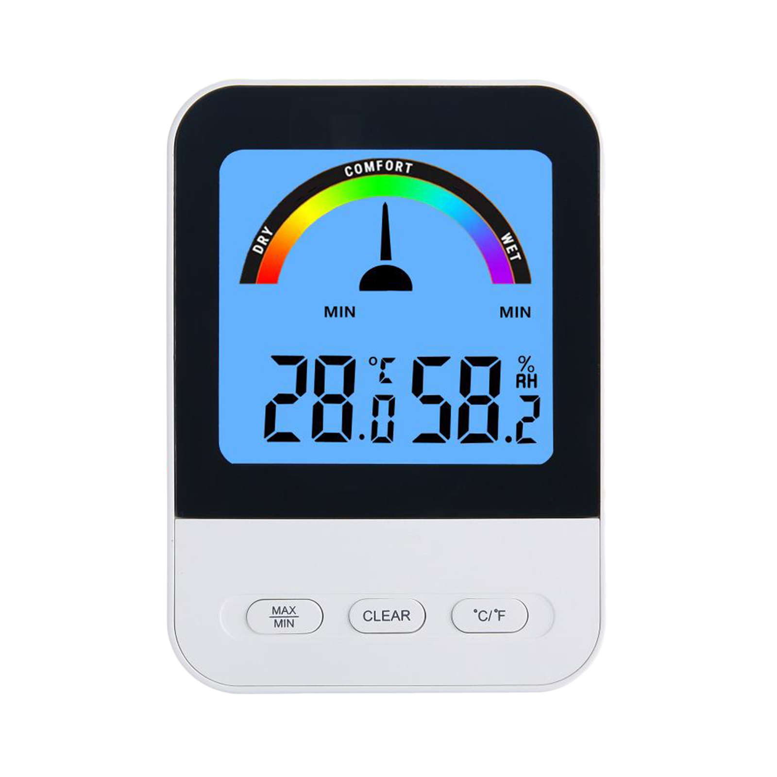 Mini Digital Indoor Thermometer Hygrometer Home Travel Temp Humidity Gauge