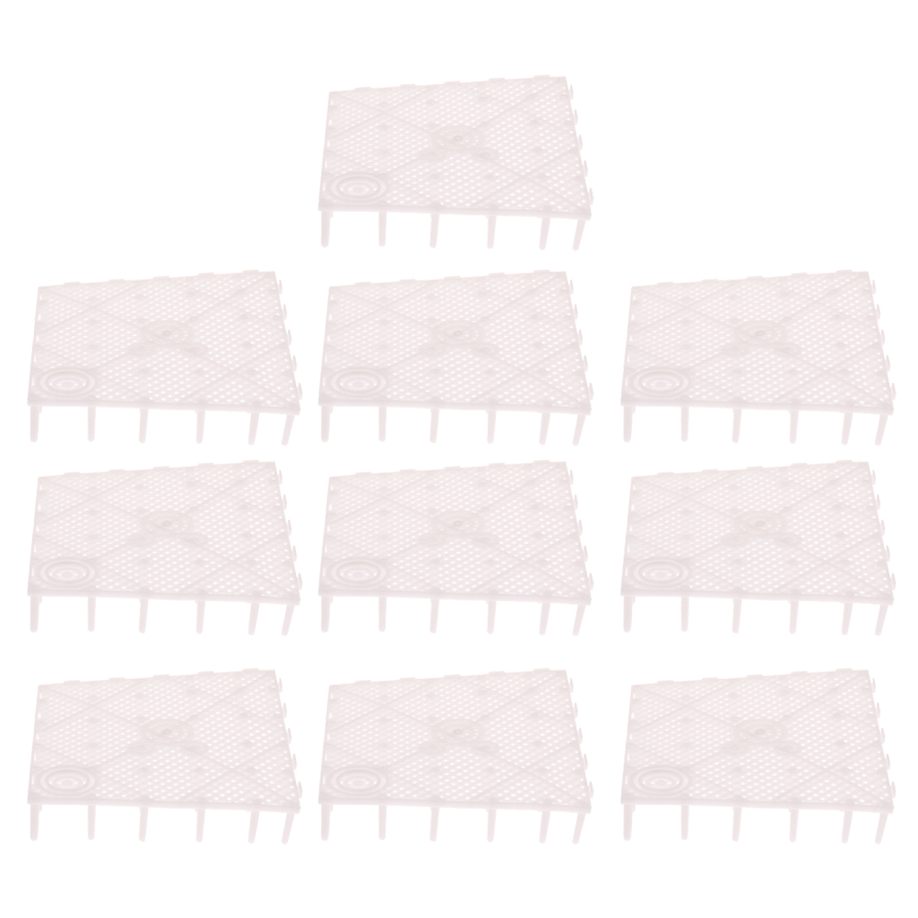 10 Count Aquarium   Tank Filter Undergravel Sand Combination  Board